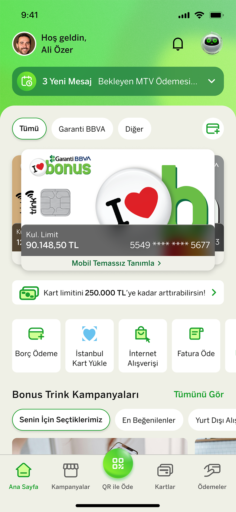 BonusFlaş - Anasayfa Ekran